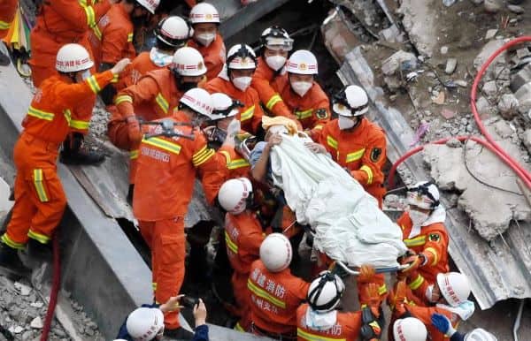 ارتفاع حصيلة ضحايا انهيار فندق الحجر الصحي في تشوانجو إلى 26 وفاة